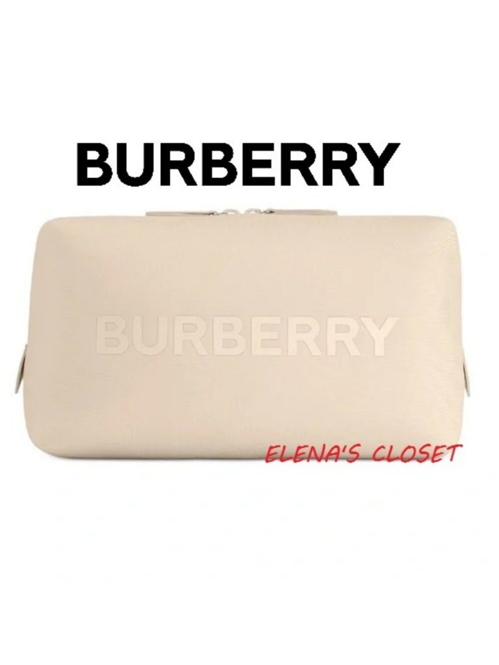 NEW ~ BURBERRY COSMETIC BAG